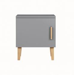 Elvisia KUBI éjjeliszekrény | szürke