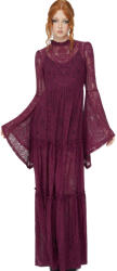 KILLSTAR рокля дамска KILLSTAR - Hecate - Plum - KSRA013905