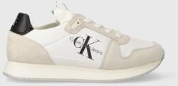 Calvin Klein sportcipő YW0YW00840 RUNNER SOCK LACEUP NY-LTH W LACE UP - fehér Női 38