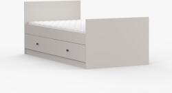 ArtIdz ELFI II ágyráccsal | kasmír 90 x 200 cm Szín: Szürke fogantyúk