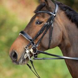 HFI Lovagló zablák fehér|fekete