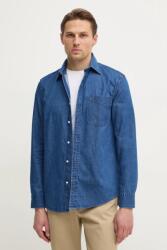 Tommy Hilfiger farmering férfi, galléros, regular, MW0MW37581 - kék S