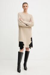 PINKO ruha gyapjúkeverékből - bézs M
