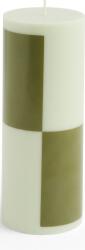 HAY Lumânare Column M, verde-oliv (AB401-A602-AP89)