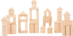 Legler Cuburi din lemn 50 buc natural Set bricolaj copii