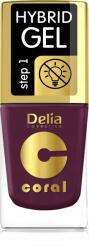 Delia Cosmetics Coral Hybrid Gel körömlakk zománc No. 72 11ml (5901350487143)