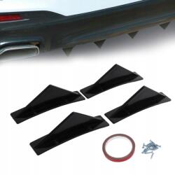Univerzális Hátsó Lökhárító Diffúzor toldatok Splitter 4DB