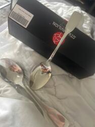 Fényes kanál, rozsdamentes acél, 6 db-os készlet (89uiyt)