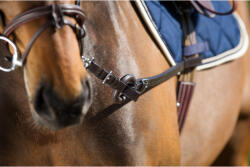 HFI Gumi tűzött lovagló gyeplő nagyló barna