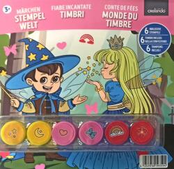 Crelando Kreatív füzet és bélyegzők gyerekeknek 3 éves kortól Hercegnő (463798)