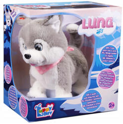 Semo Toys Luna, cățelușa interactivă de pluș - Puppy Luv (DKO8277)