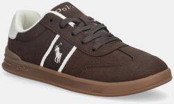 Ralph Lauren gyerek sportcipő HERITAGE COURT III T-TOE - barna 36