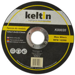 Keltin Vágókorong fémre 125x1, 0mm KELTIN (K00020)