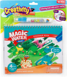Magic Toys Caiet de activități care se colorează cu apă - Dinozauri (46845B)