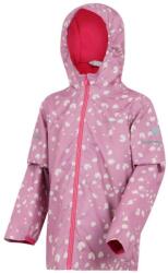 Regatta Printed Lever II Gyerek esőkabát lila