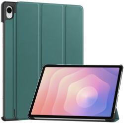  LEATHER Cu balamale husă pentru Samsung Galaxy Tab S11 verde
