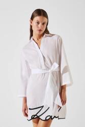KARL LAGERFELD pamut ruha - fehér S - answear - 44 990 Ft