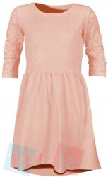  Lány ruha csipkével pink 110cm (MK/S543/110)