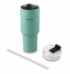 Konighoffer Nagy thermo bögre szívószállal hideg és meleg italokhoz zöld 1200ml (5903313460880)