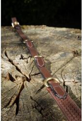 HFI Gyűrűs lovagló kantár nagyló barna