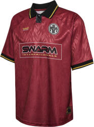 HUMMEL Férfi fürdőnadrág Hummel Loose vörös