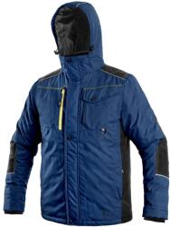 CXS Geacă de iarnă pentru bărbați CXS BALTIMORE - Albastru închis / neagră | 3XL (1210-096-441-97)