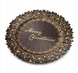  Dekorációs tányér Mary Christmas Blanche 33 cm (HTOS)