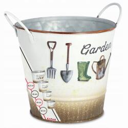 Kadax Virágtartó Fém Növény 14cm Dekoratív Virágtartó (K2951)