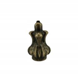 ESTAdeco Díszfigura, fém, arany antik kivitel (element metal mały złoto antyk)