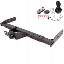 XIMPLIO Állítható vonóhorog lakókocsihoz, gömbfejjel 7 Pin