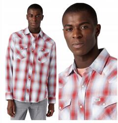 Wrangler Western Férfi Kockás Hosszú Ujjú Ing M (W5A0BJR06)