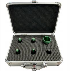 MMD Gyémánt lyukfúró készlet MMD Ø6-35 mm M14 adapter koffer (MMD Zestaw Otwornic diamentowa 6-35 mm)