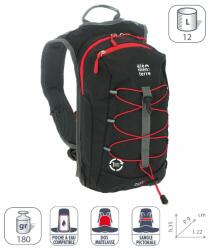 Elementerre Zion_12 sac à dos 12 l 12 LITER fekete