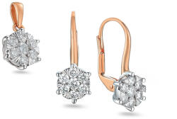 Heratis Forever 0, 750 karátos rozéarany gyémánt foglalatban IZBR898RSHR