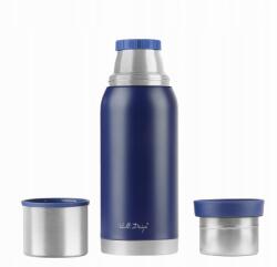 Vialli Design Turista termosz 2 bögre Fuori sötétkék praktikus 1L (27657)