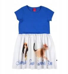 Atut Lány ruha Kutyás kék 116cm (AS-8012-116-NPI1)