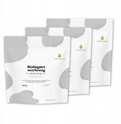 naturove Marha kollagén C-vitaminnal 3x500g naturove szett