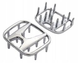 GPworkshop Honda Civic Accord Embléma - Kormánykerék Jelvény, Ezüst, Új