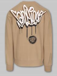 Pitbull Graffiti Pulóver Bézs, XXL-es méret (115051260005)