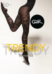 Gatta Harisnya Gatta Savage 02 50DEN 3 fekete