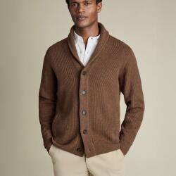 Charles Tyrwhitt Pure Merino Shawl Neck Chunky Cardigan - S
