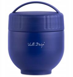 Vialli Design Uzsonnás termosz kanállal és tartállyal Fuori sötétkék 680 ml (30305)