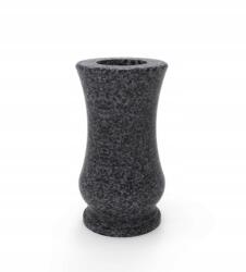 LST Gránit Síremlék Váza Tulipán Grafit 28cm Kerek Gránit