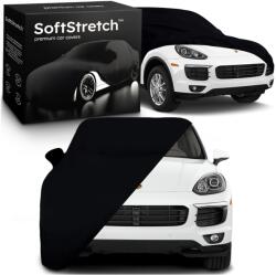  Prémium Minőségű, Rugalmas SoftStretch Autóhuzat Porsche Cayenne II-höz