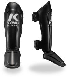 King Pro Boxing Thaibox védővédők M fekete