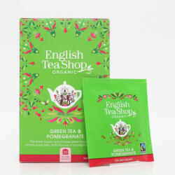 English Tea Shop ETS Zöld tea Gránátalma bio tea 20db
