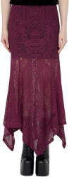 KILLSTAR fustă damă KILLSTAR - Belladonna - Plum - KSRA013919