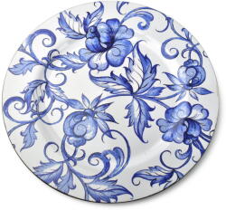 Mondex Dekorációs tányéralátét blanche fehér-kék (HTOS8901)