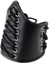 Black & Metal Brăţară Binding - Black - BWZ-637