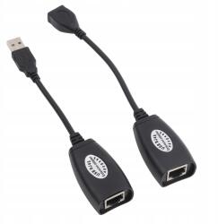  Usb Hosszabbító Egérhez, Billentyűzethez, Extender Átalakító RJ45-ön Keresztül LAN-ra (435222)